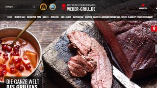 Weber Grill Gutscheine - Screenshot
